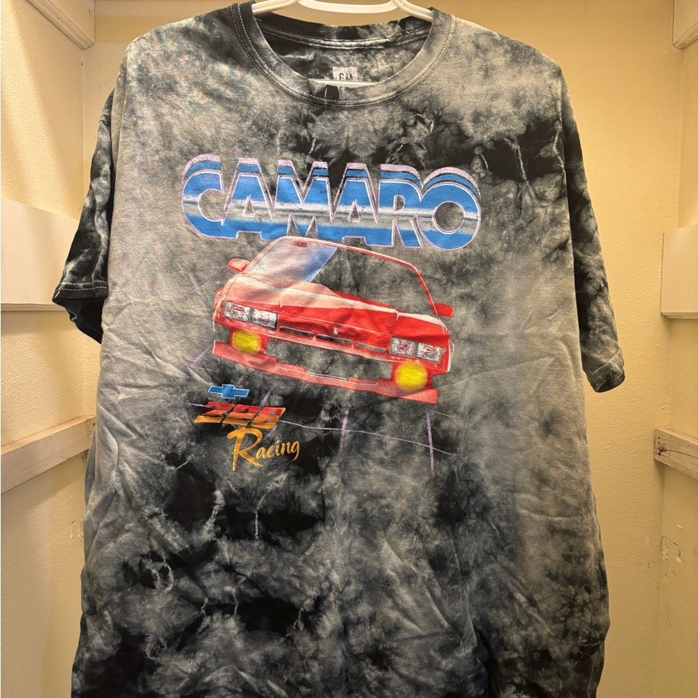 Camaro Graphic Tie-Dye T-Shirt